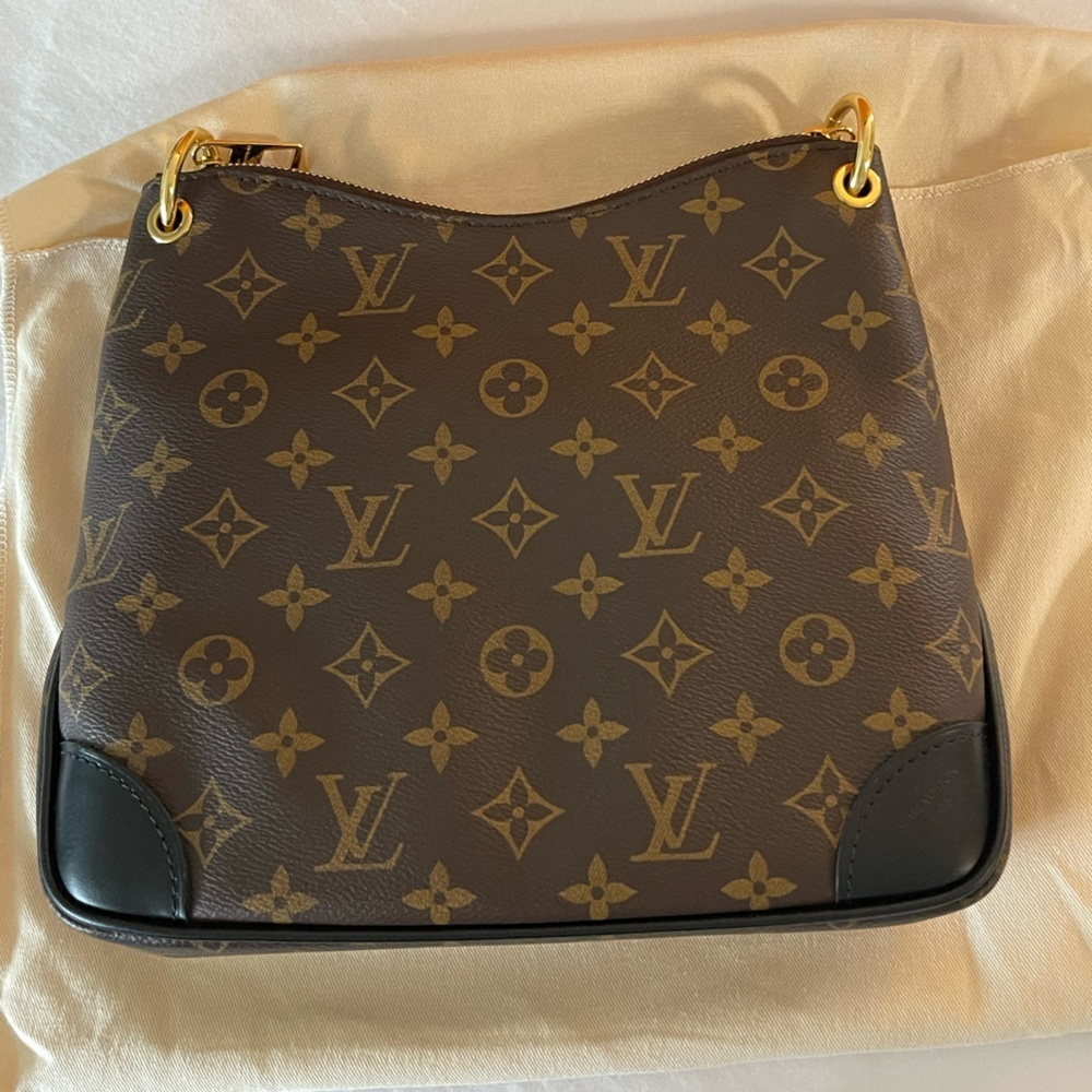 Louis Vuitton | Odeon NM Handbag Monogram Canvas PM Crossbody | Black - Picture 13 of 16